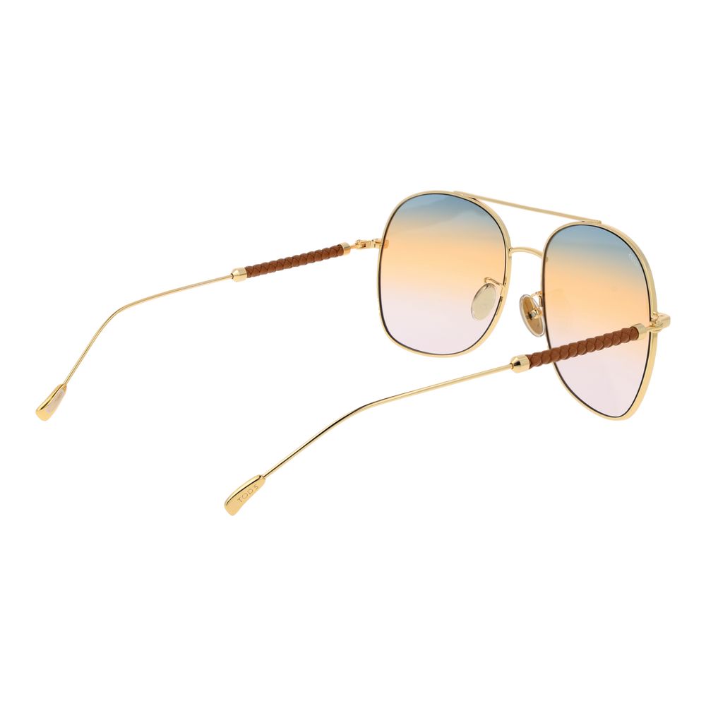Ochelari de soare Tod's aurii pentru femei