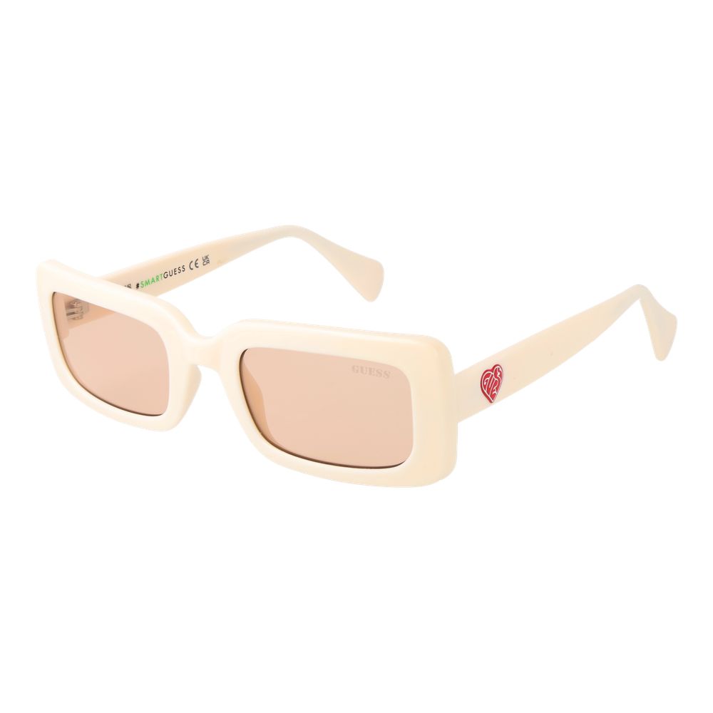 Ochelari de soare unisex bej Guess