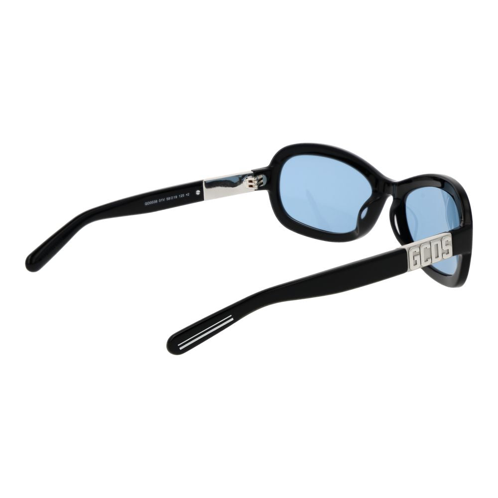 Ochelari de soare unisex negri GCDS
