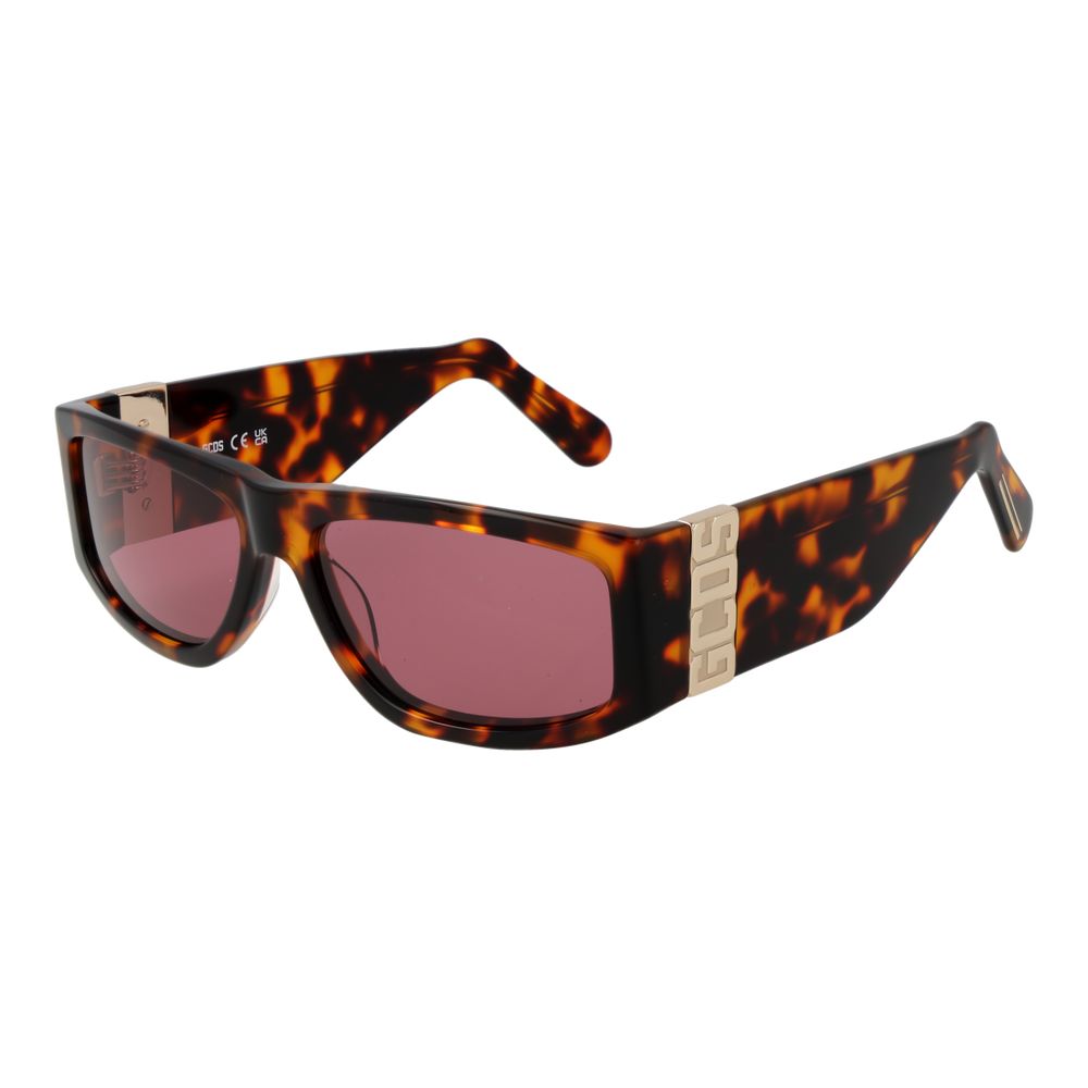 GCDS Braune Unisex-Sonnenbrille