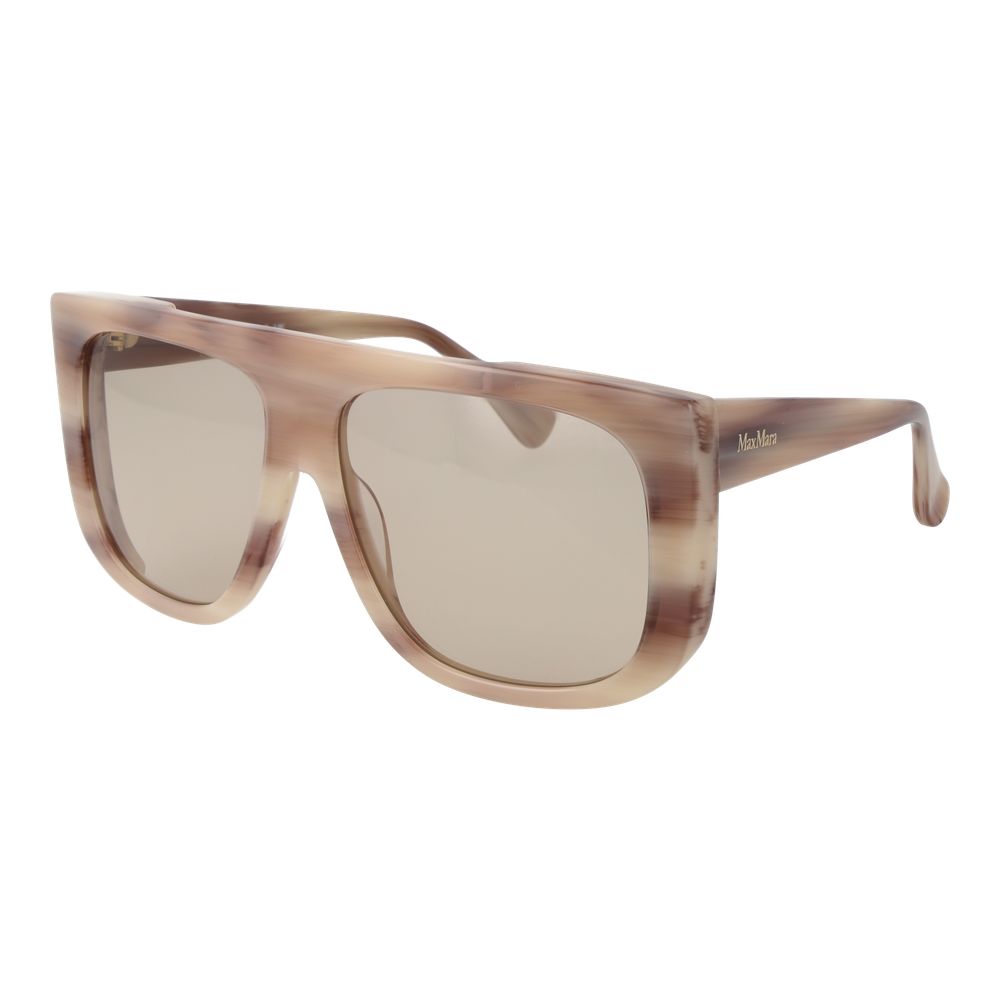 Max Mara Creme Damen Sonnenbrillen