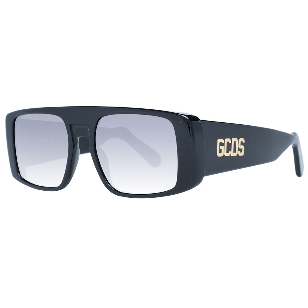GCDS Schwarze Unisex-Sonnenbrille
