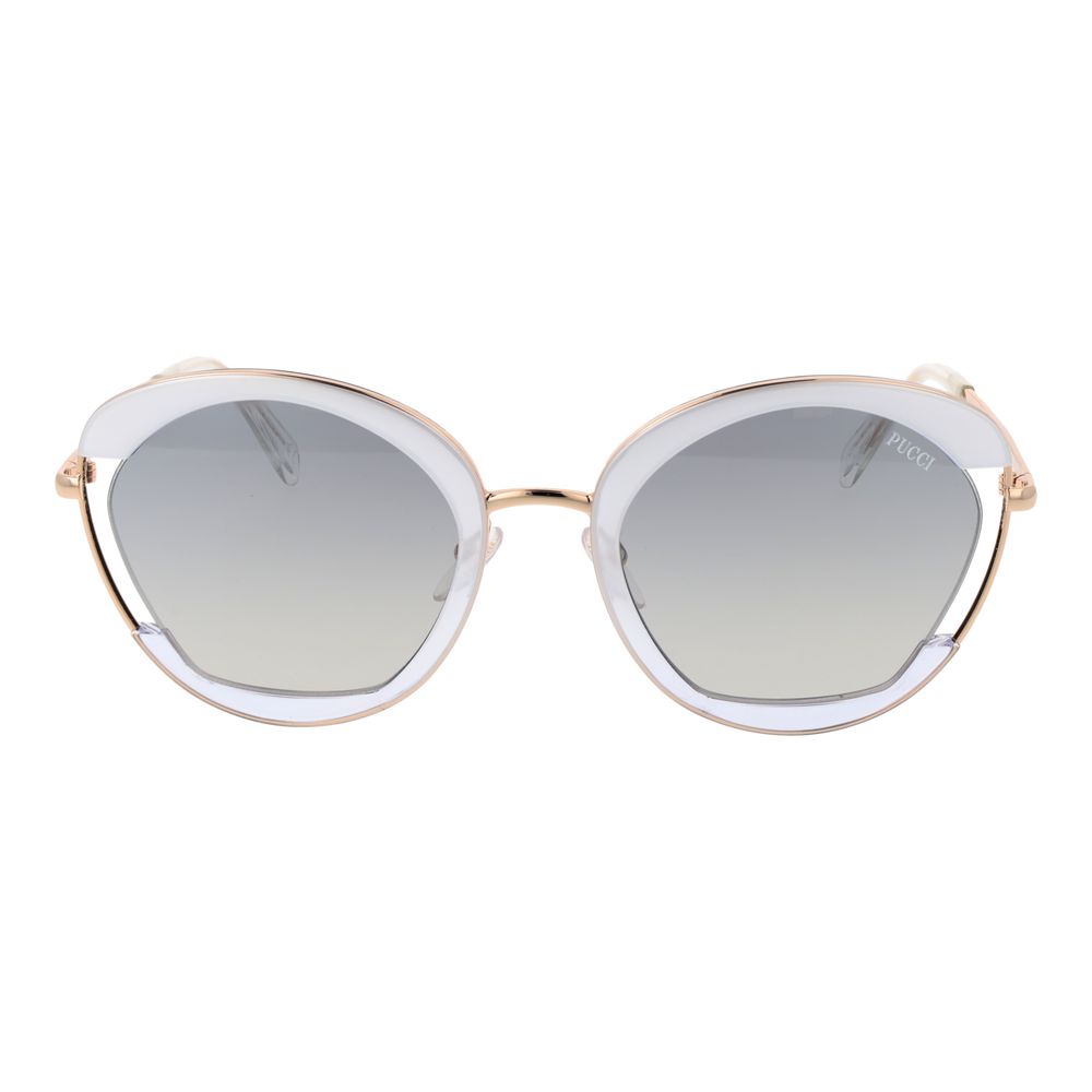 Emilio Pucci Gold Damen Sonnenbrille