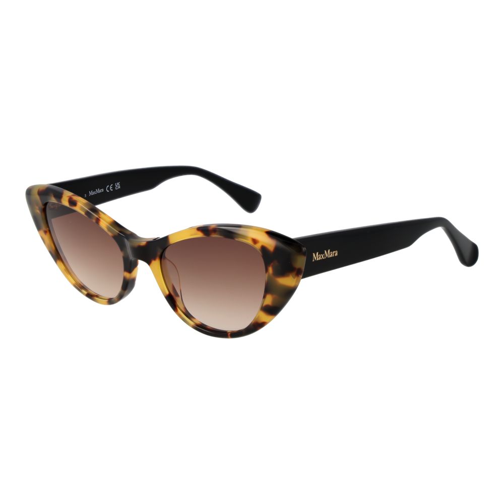 Max Mara Gelbe Damen-Sonnenbrille