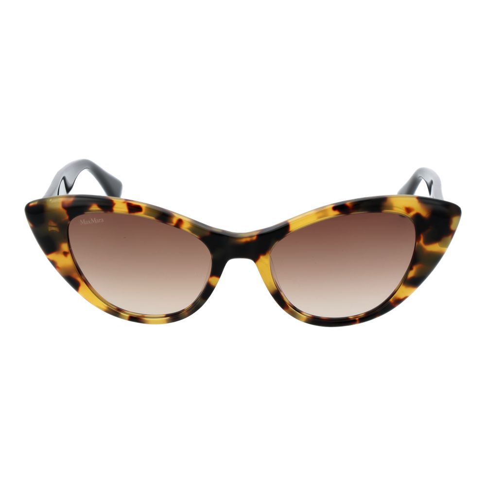 Max Mara Gelbe Damen-Sonnenbrille