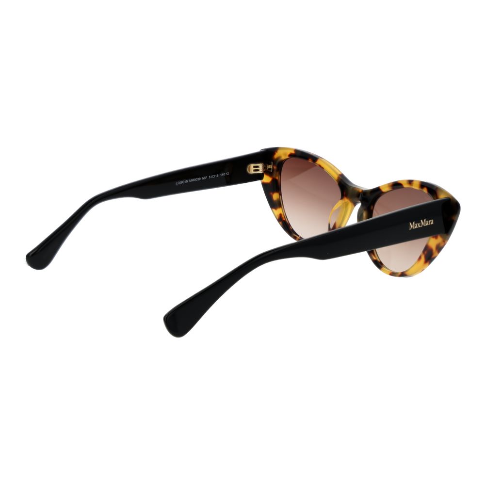 Max Mara Gelbe Damen-Sonnenbrille