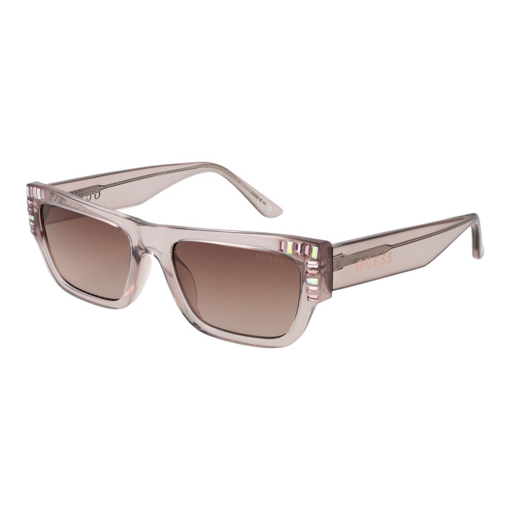 Ochelari de soare Guess roz pentru femei