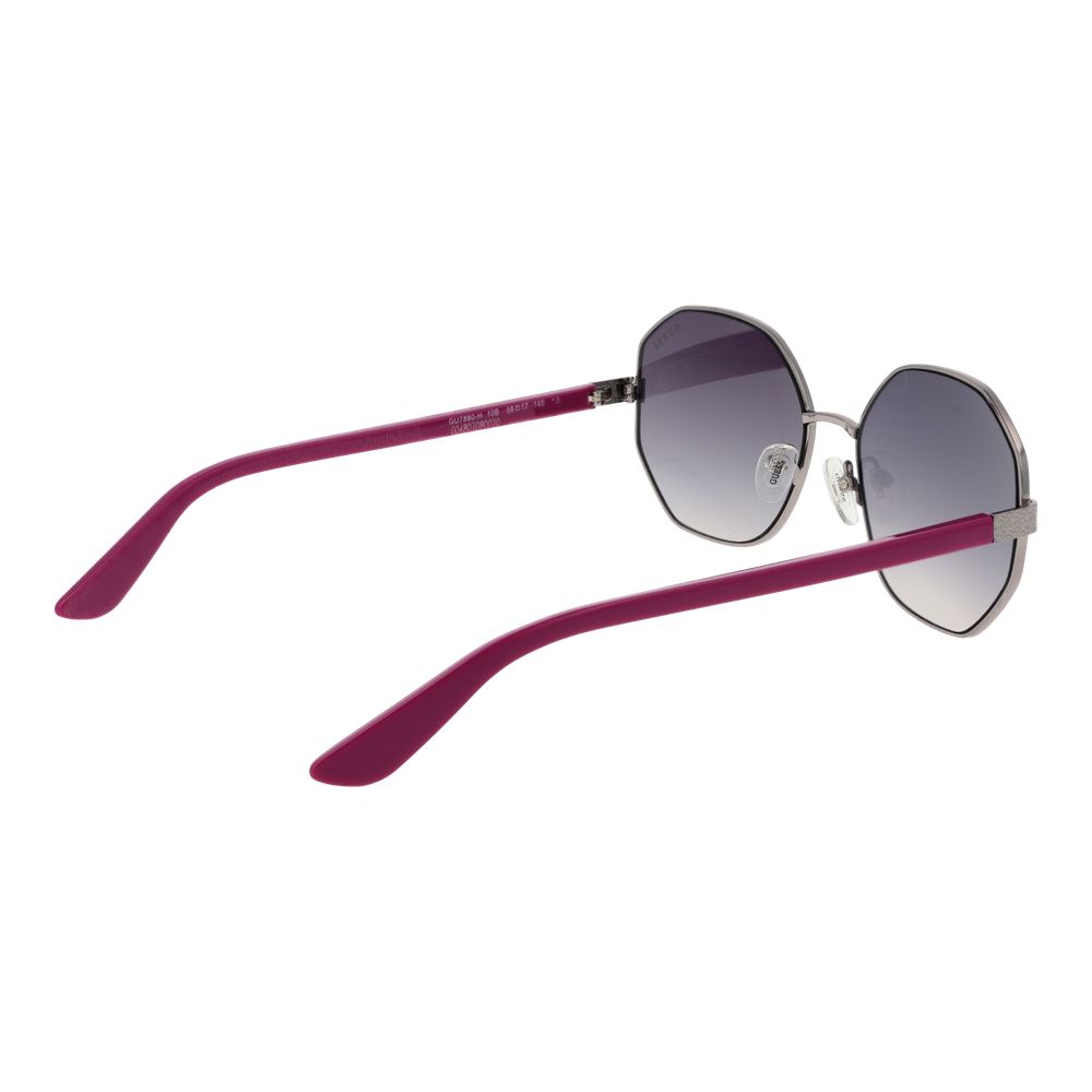 Ochelari de soare Guess argintii pentru femei