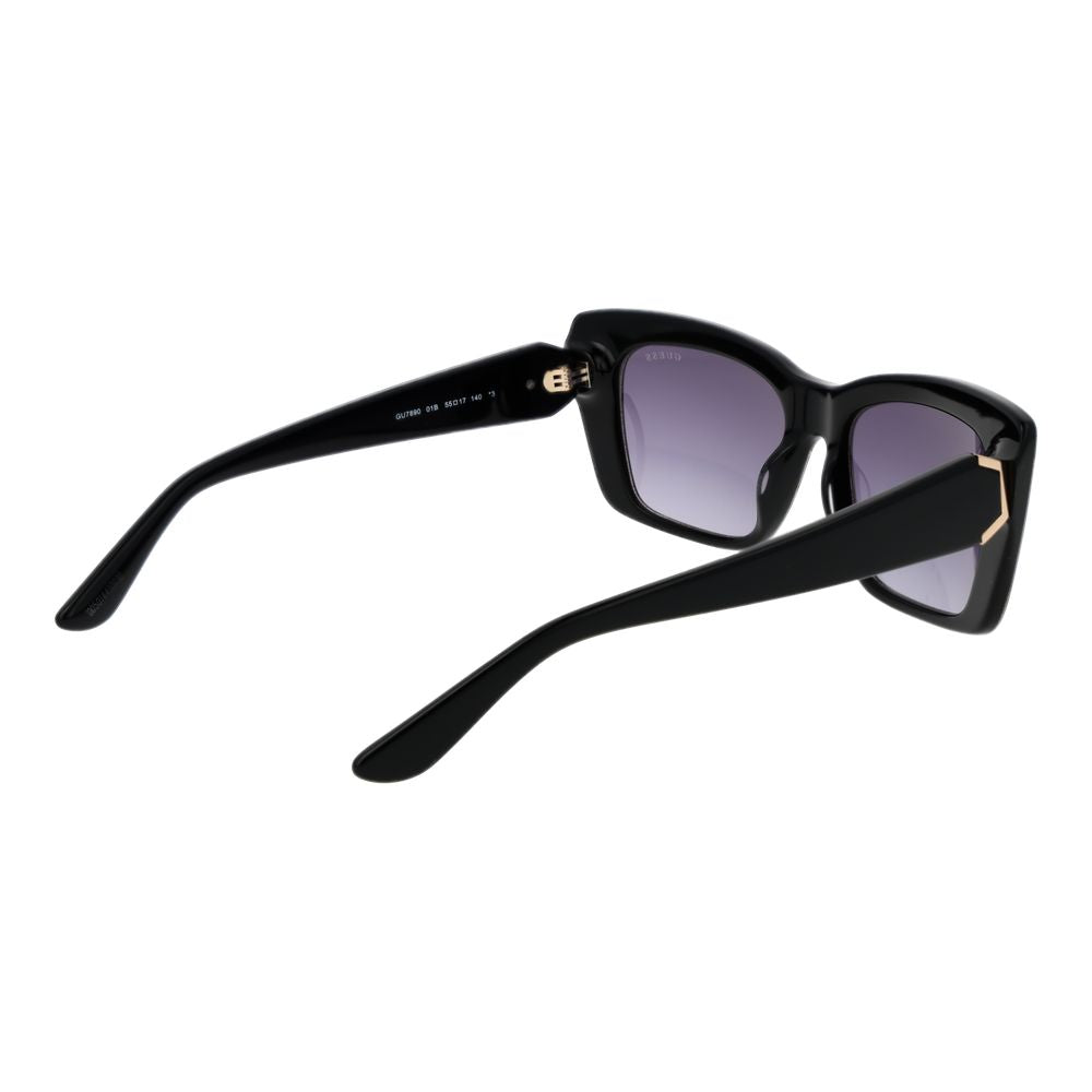 Ochelari de soare Guess negri pentru femei