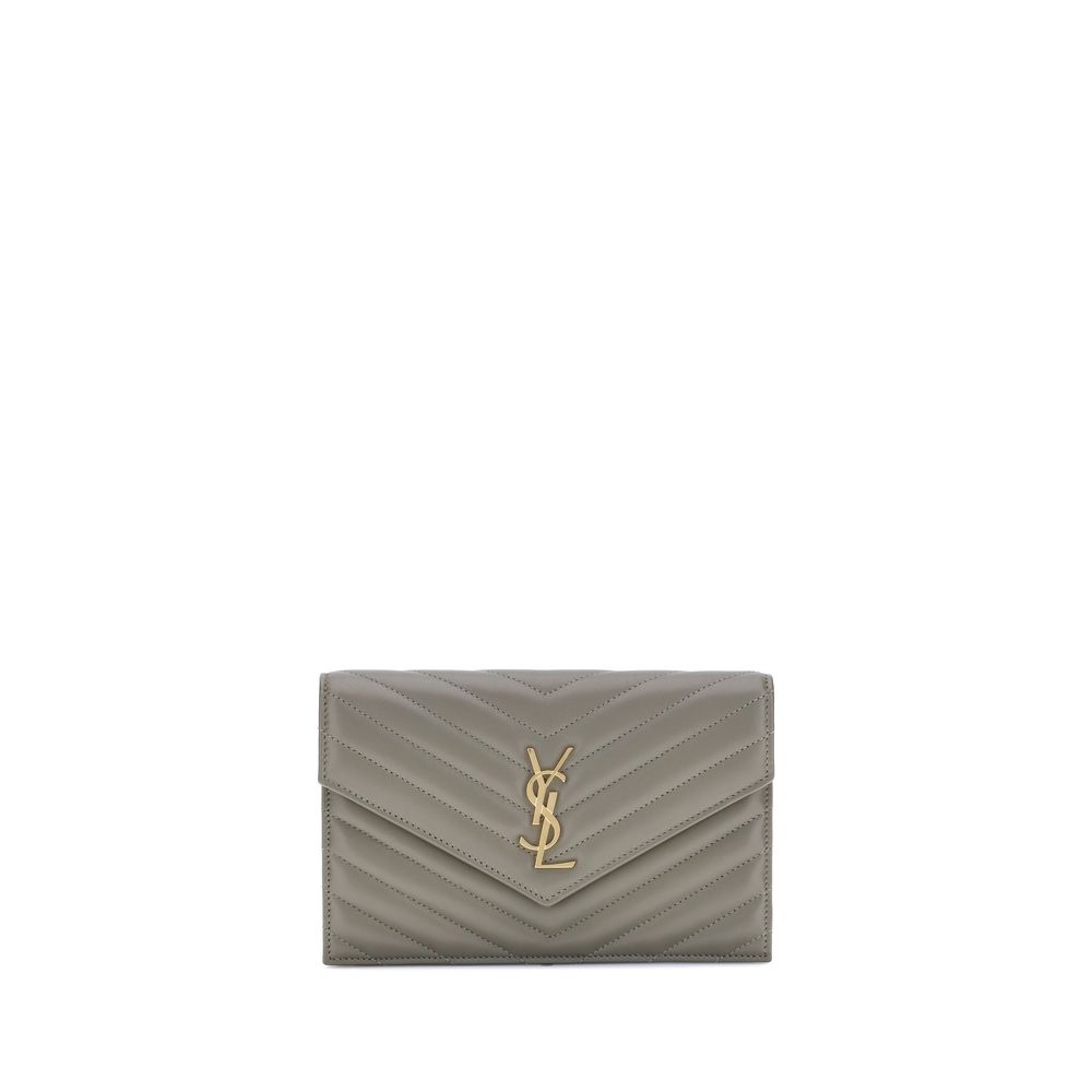 Portofel Saint Laurent cu curea de umăr