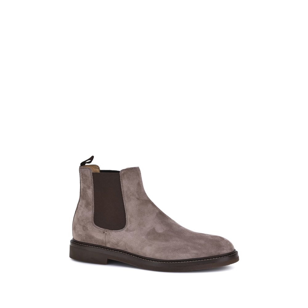 Brunello Cucinelli Wildleder Stiefeletten