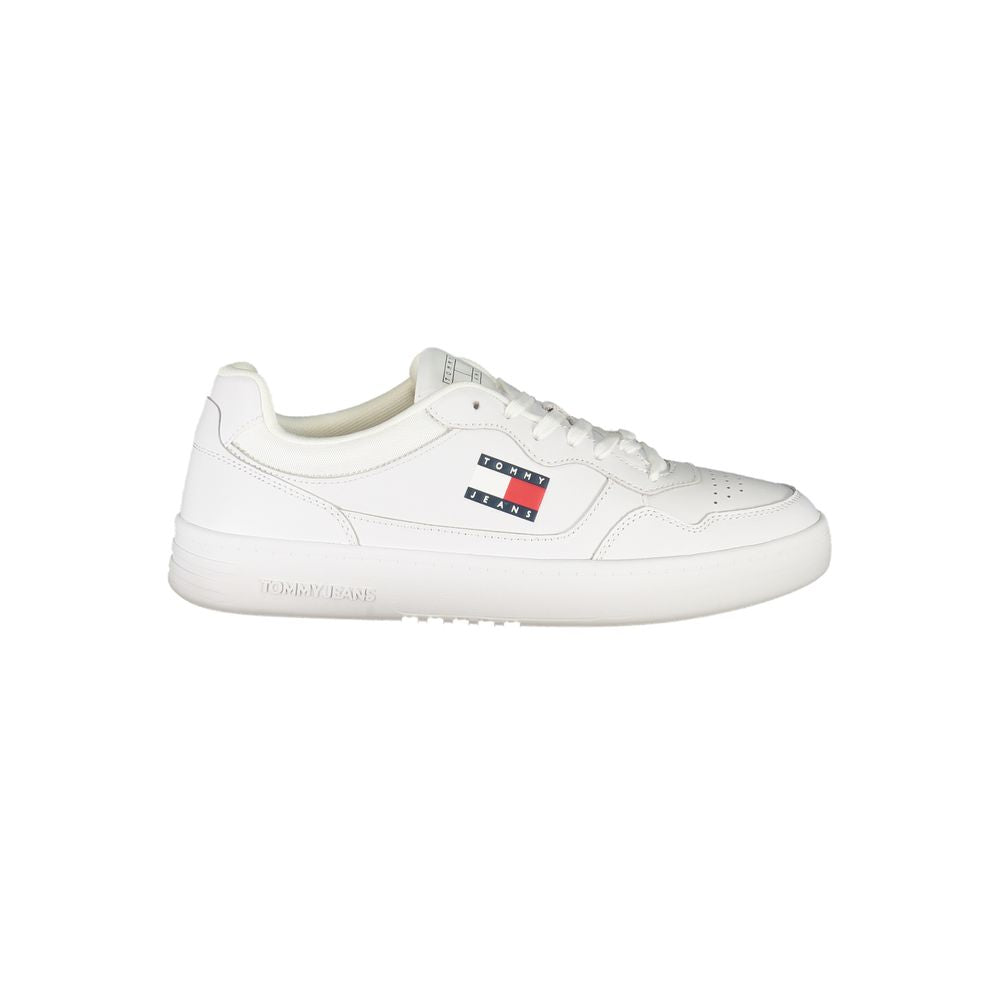Tommy Hilfiger – Weiße Herren-Sneaker aus Leder