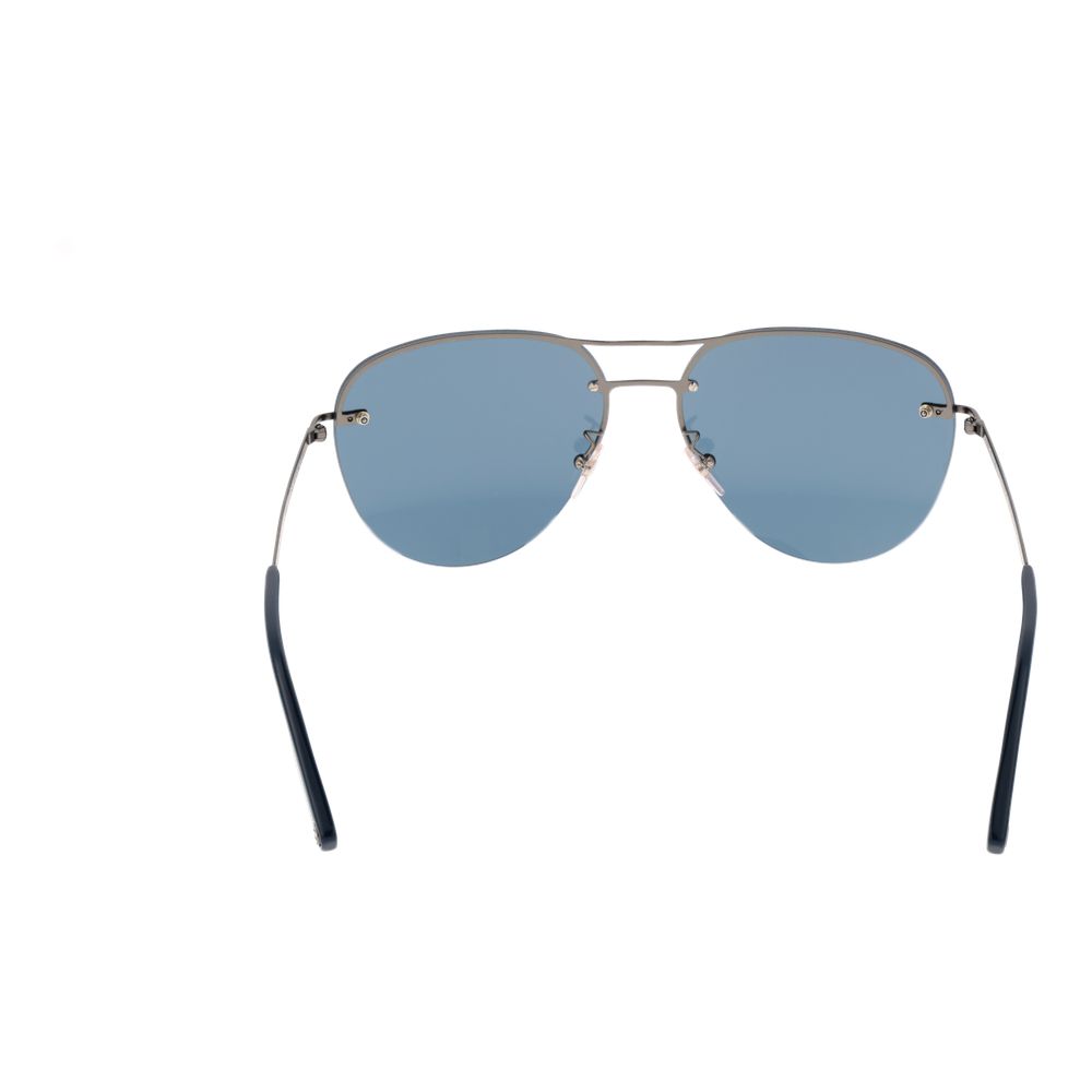 Ermenegildo Zegna Graue Herren Sonnenbrille