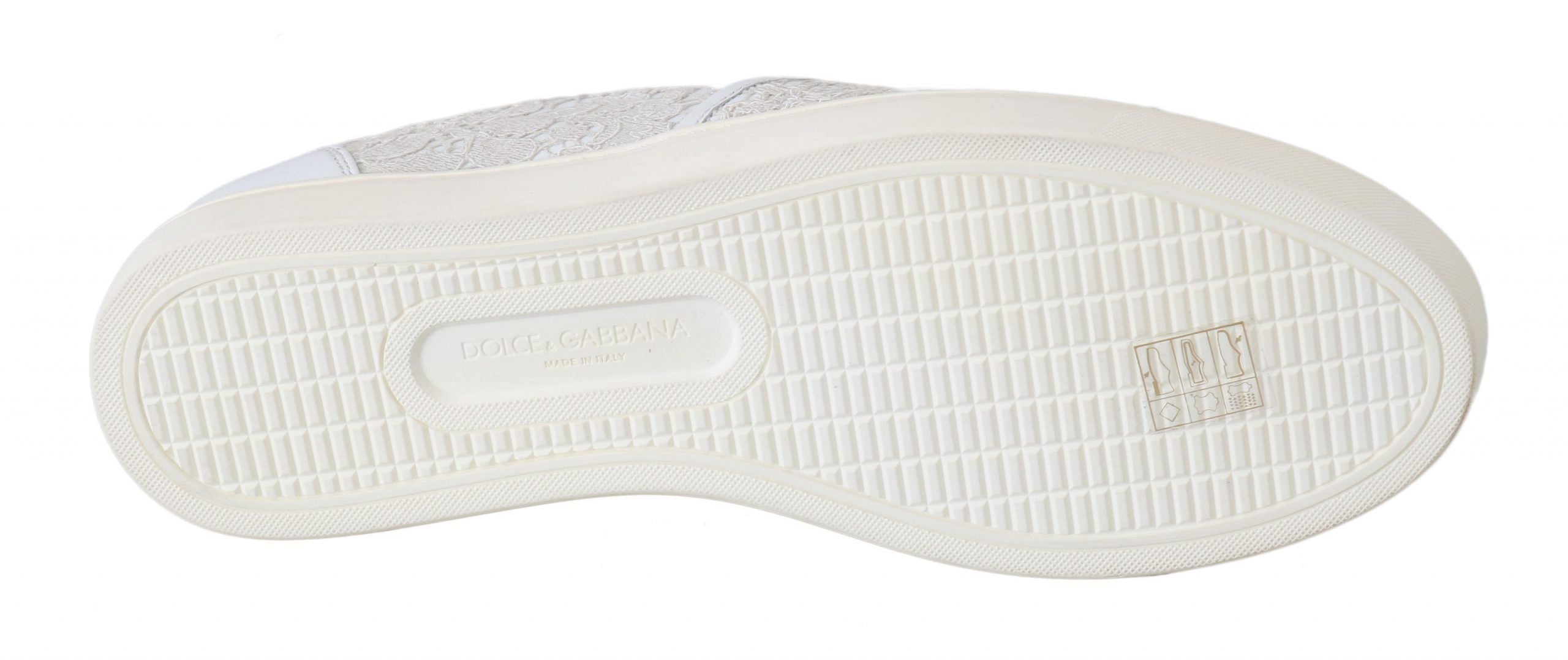 Mocasini eleganți Dolce &amp; Gabbana Off White pentru femei