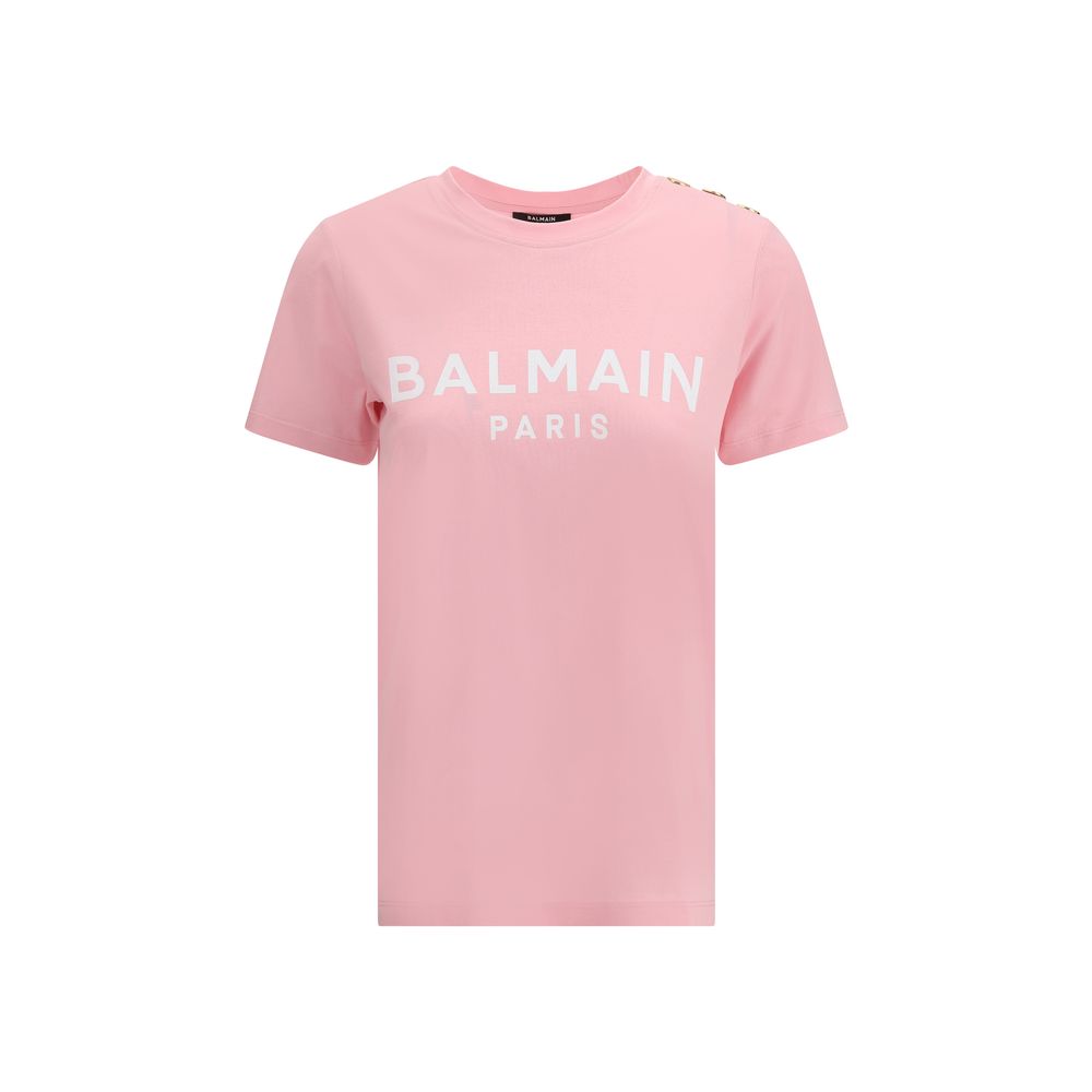 Tricou cu logo Balmain