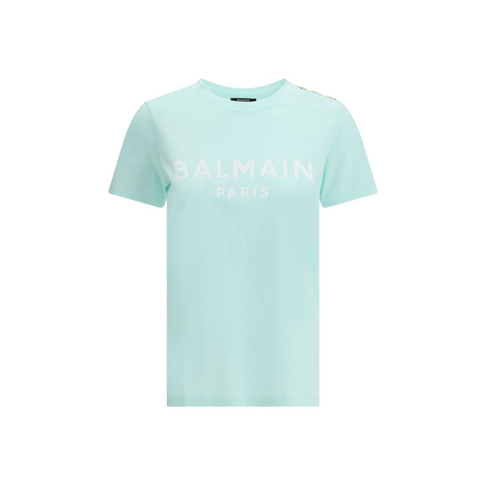 Tricou cu logo Balmain