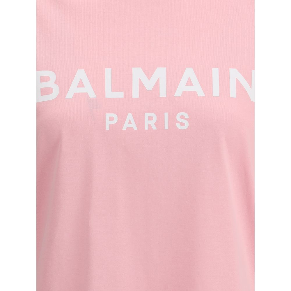 Tricou cu logo Balmain