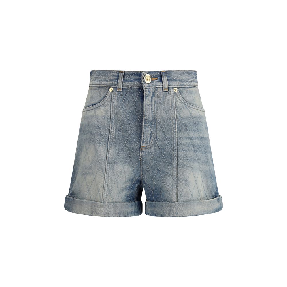 Pantaloni scurți din denim Balmain