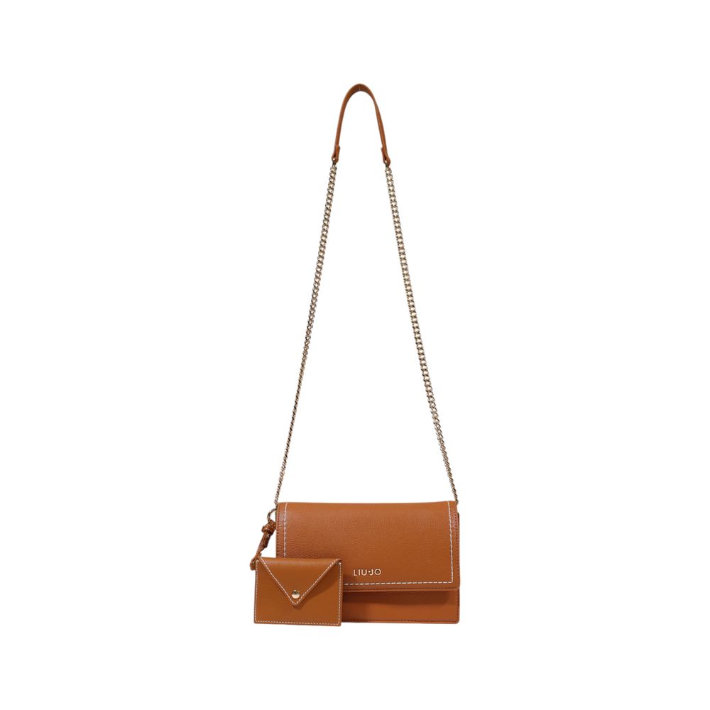 Liu Jo Braune Polyethylen-Handtasche