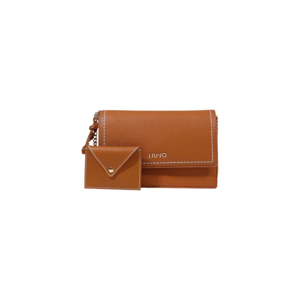 Liu Jo Braune Polyethylen-Handtasche