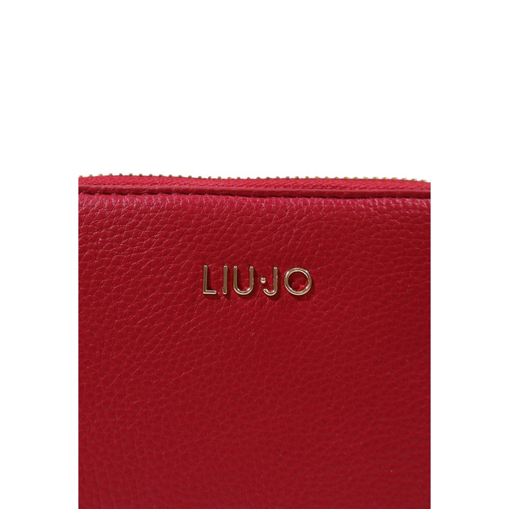 Liu Jo Red Polyethylene Wallet