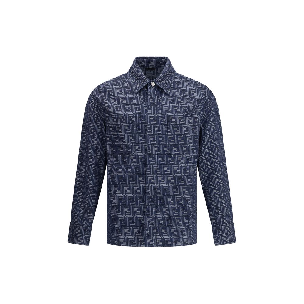 Jachetă Fendi Denim FF