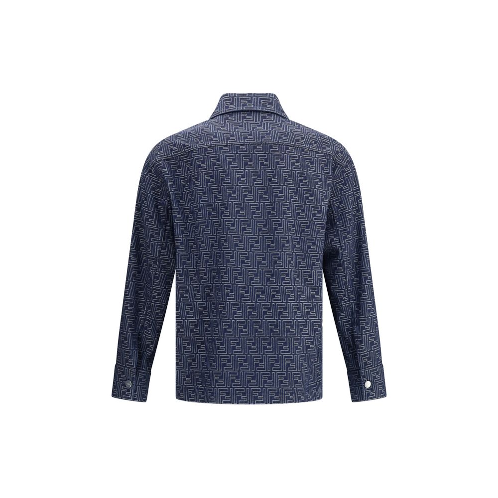 Jachetă Fendi Denim FF