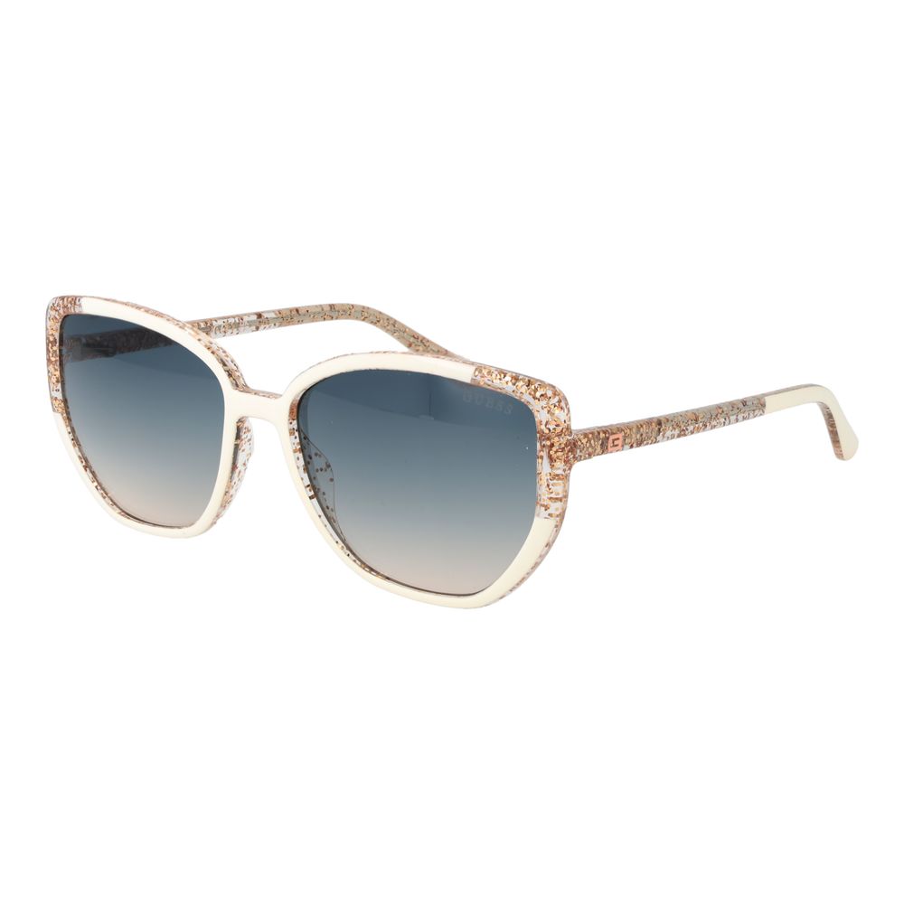 Ochelari de soare Guess crem pentru femei