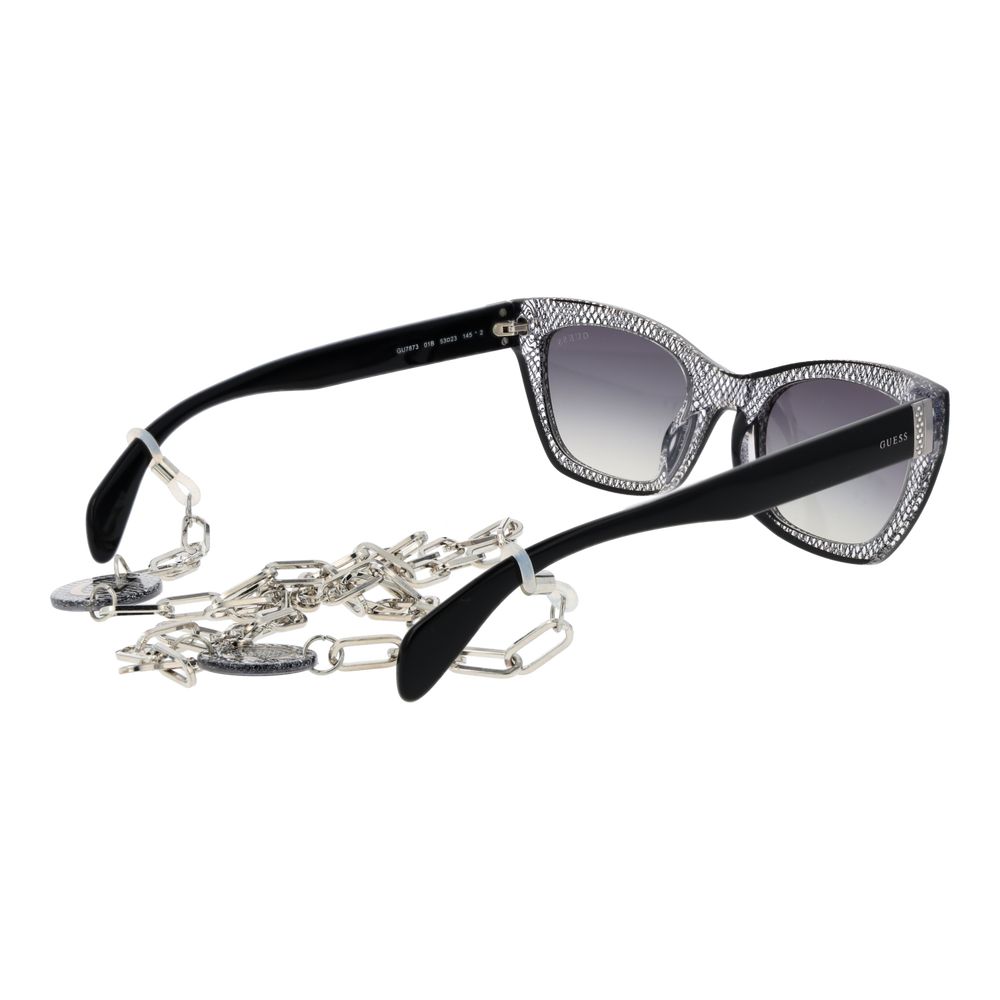 Ochelari de soare Guess negri pentru femei
