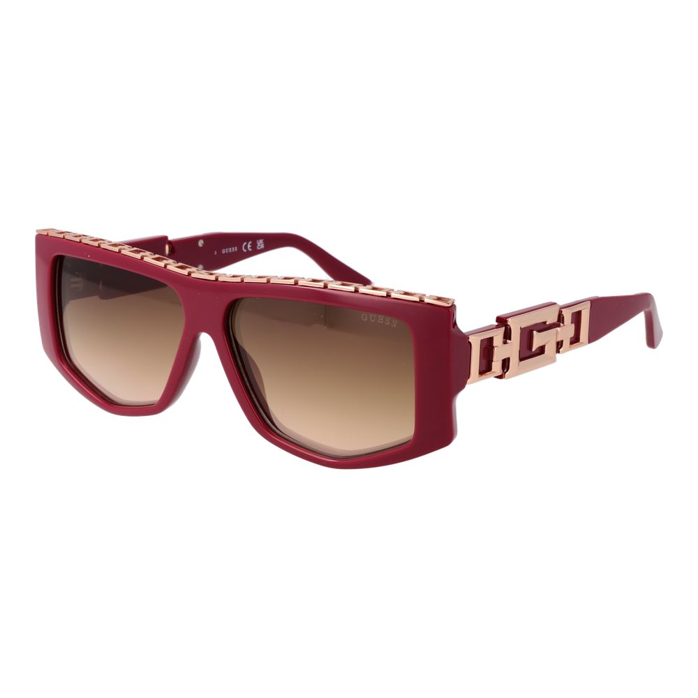 Ochelari de soare Guess roșii pentru femei