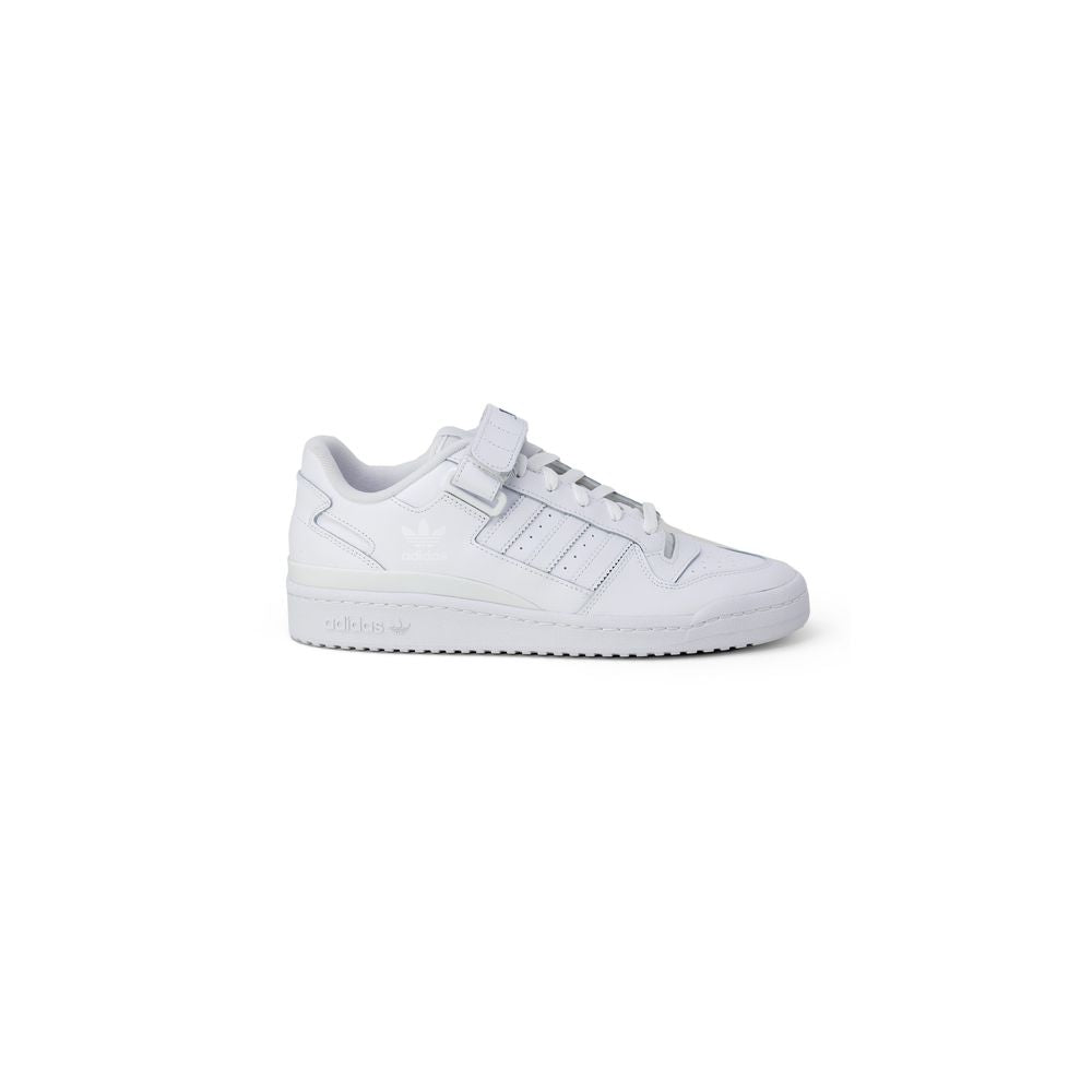 Adidas Pantofi sport din piele albi