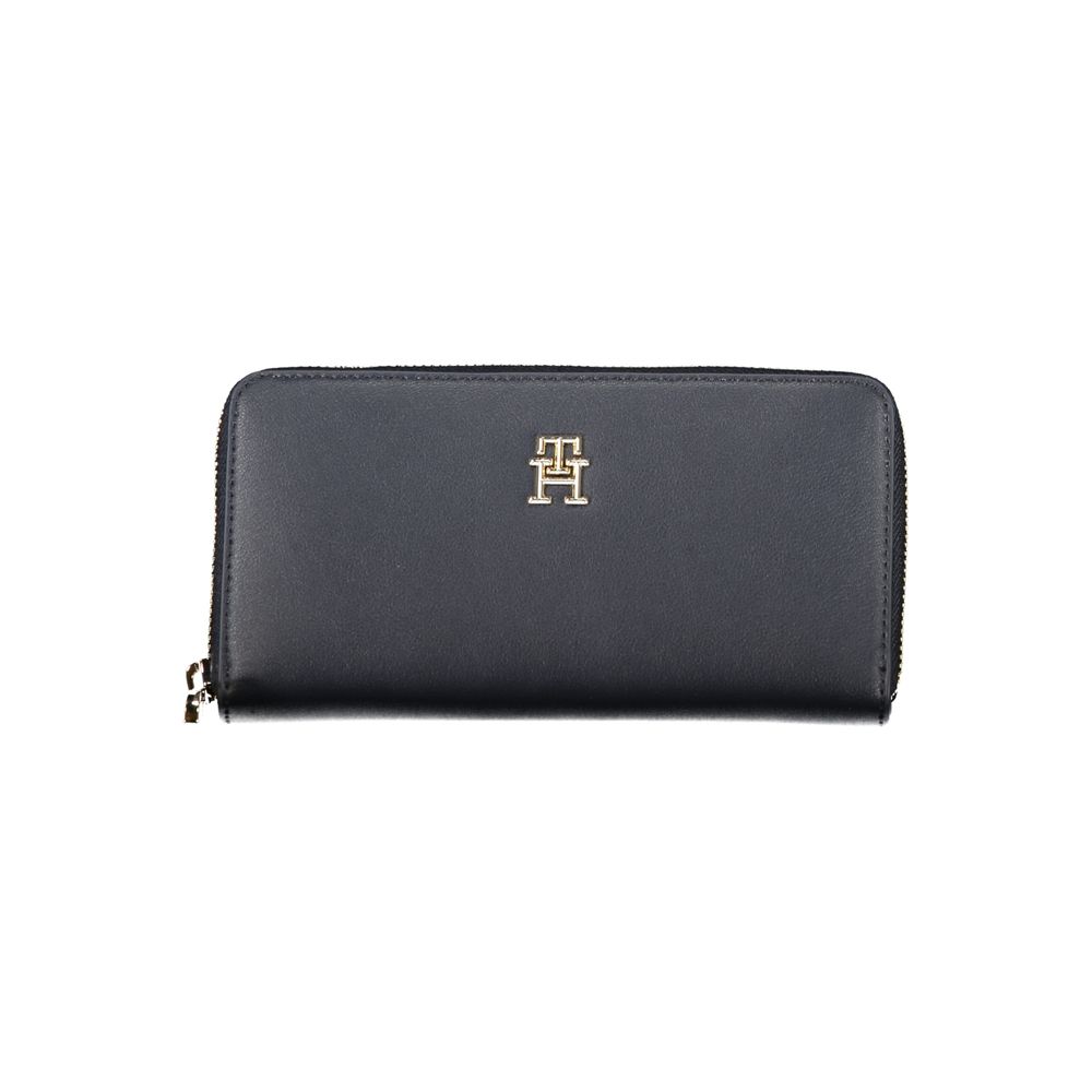 Portofel albastru din poliester Tommy Hilfiger
