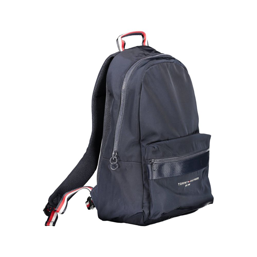 Rucsac Tommy Hilfiger albastru din poliester