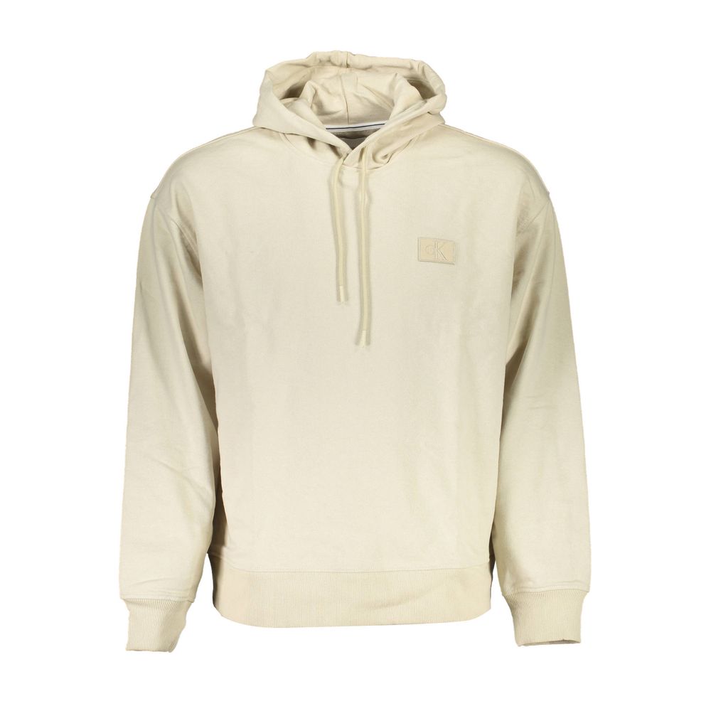 Calvin Klein Beige Herrenpullover aus Baumwolle