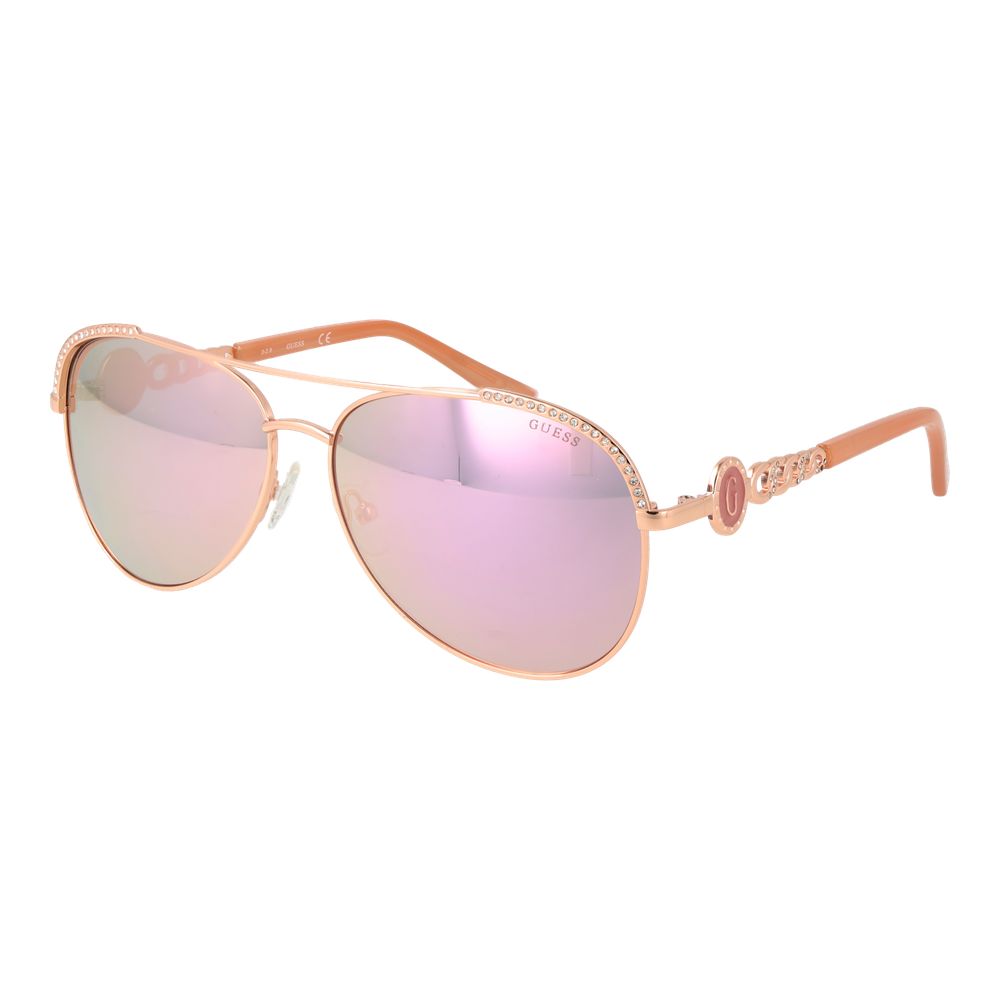 Ochelari de soare Guess Rose Gold pentru femei