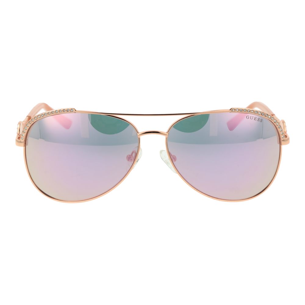 Ochelari de soare Guess Rose Gold pentru femei