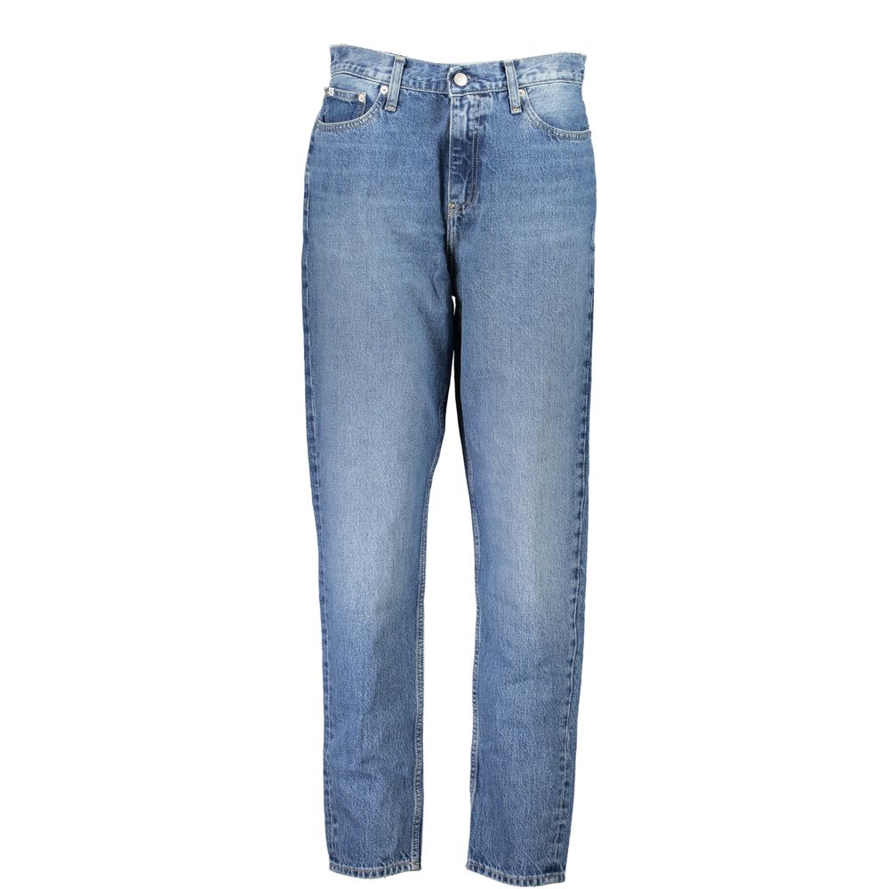 Calvin Klein Jeans &amp; Hose aus Baumwolle, Blau