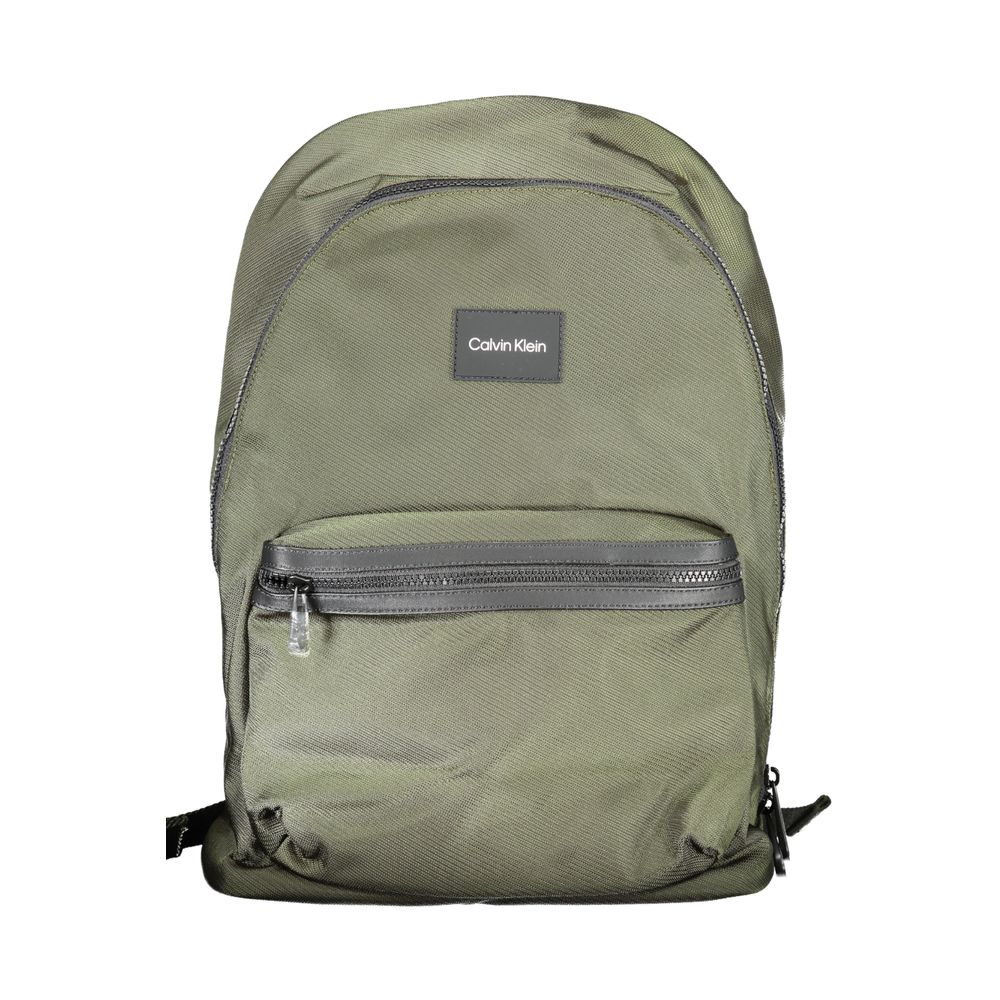 Rucsac Calvin Klein verde din poliester