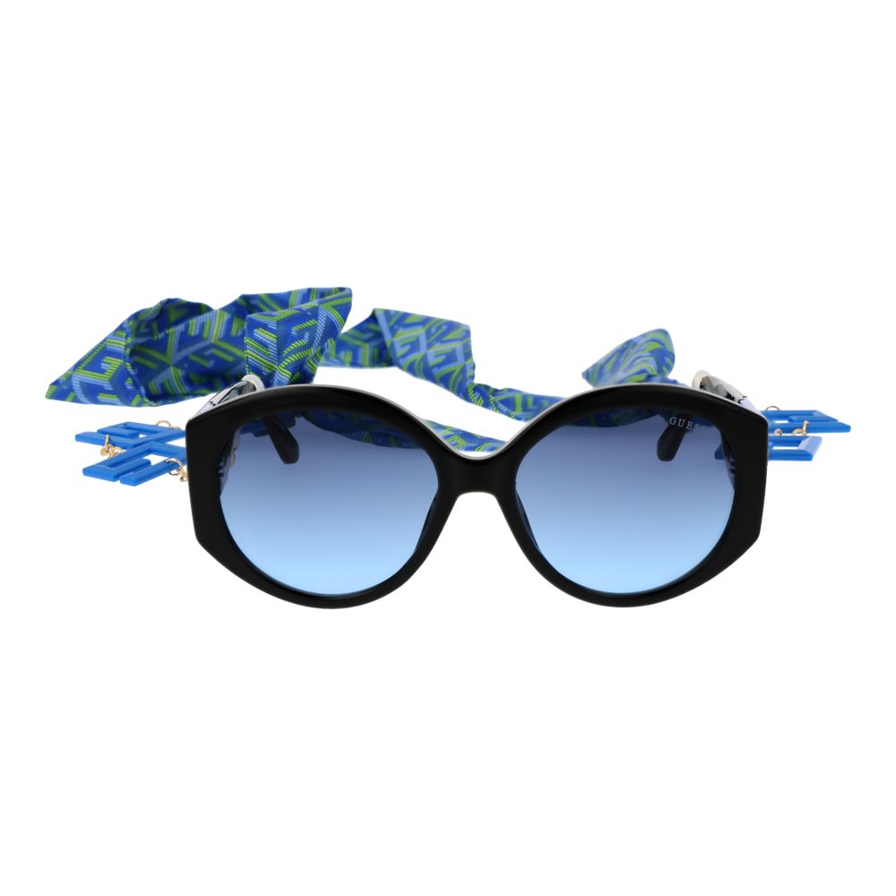 Ochelari de soare Guess negri pentru femei