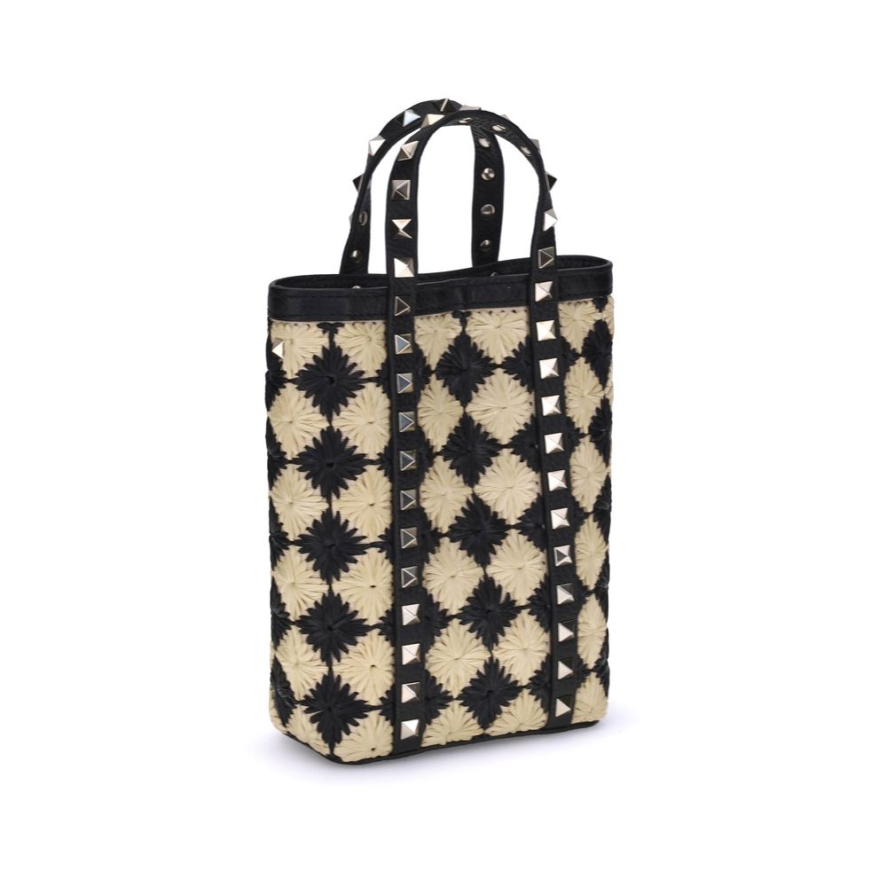 Geantă mini tote Valentino Garavani Rockstud