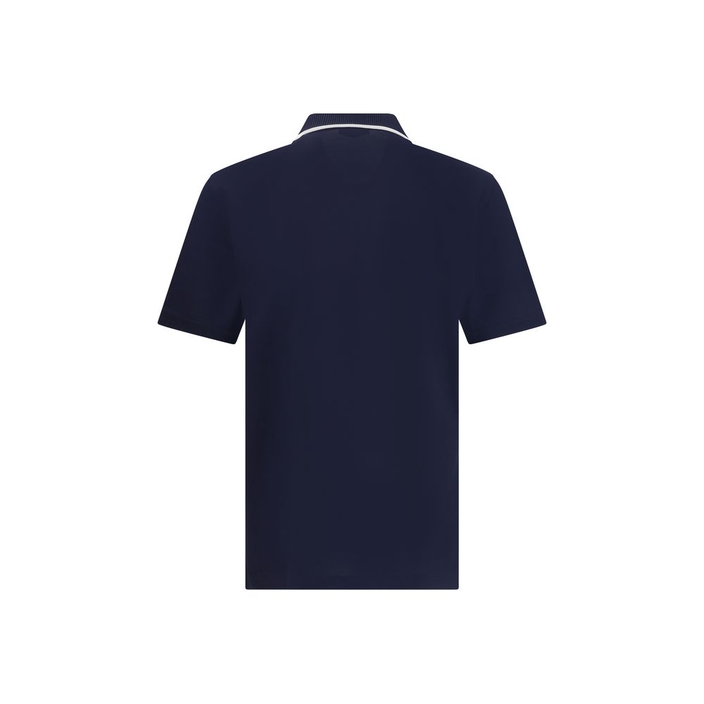 Ferragamo Poloshirt mit Reißverschluss