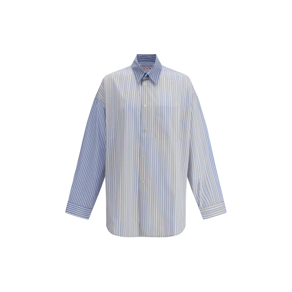 Marni Oversize-Hemd mit Streifen