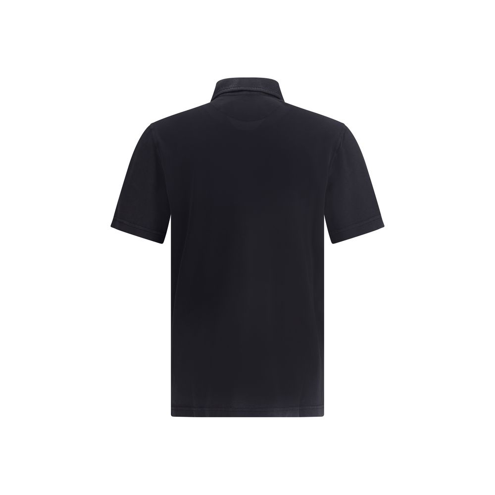Tricou polo cu logo Prada
