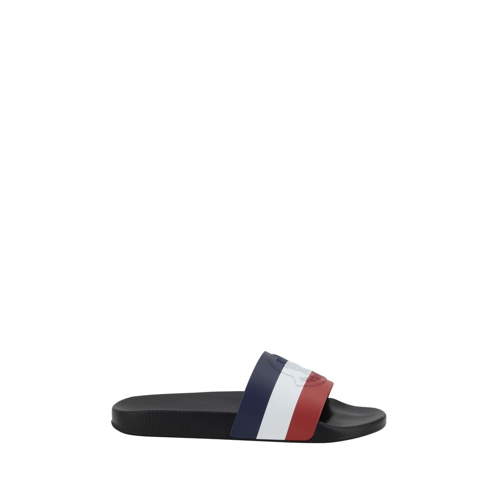 Hausschuhe mit Moncler-Logo