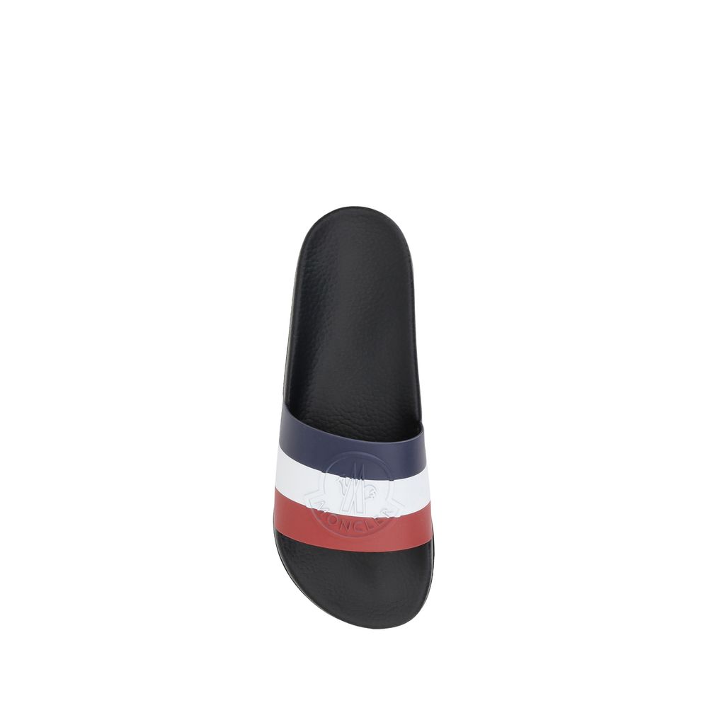Hausschuhe mit Moncler-Logo