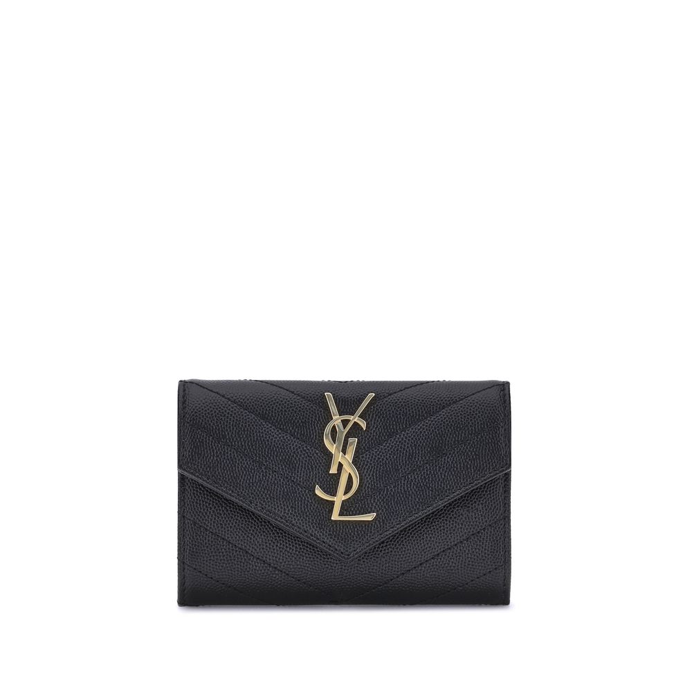 Portofel din piele Saint Laurent