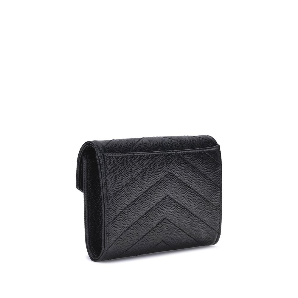 Portofel din piele Saint Laurent