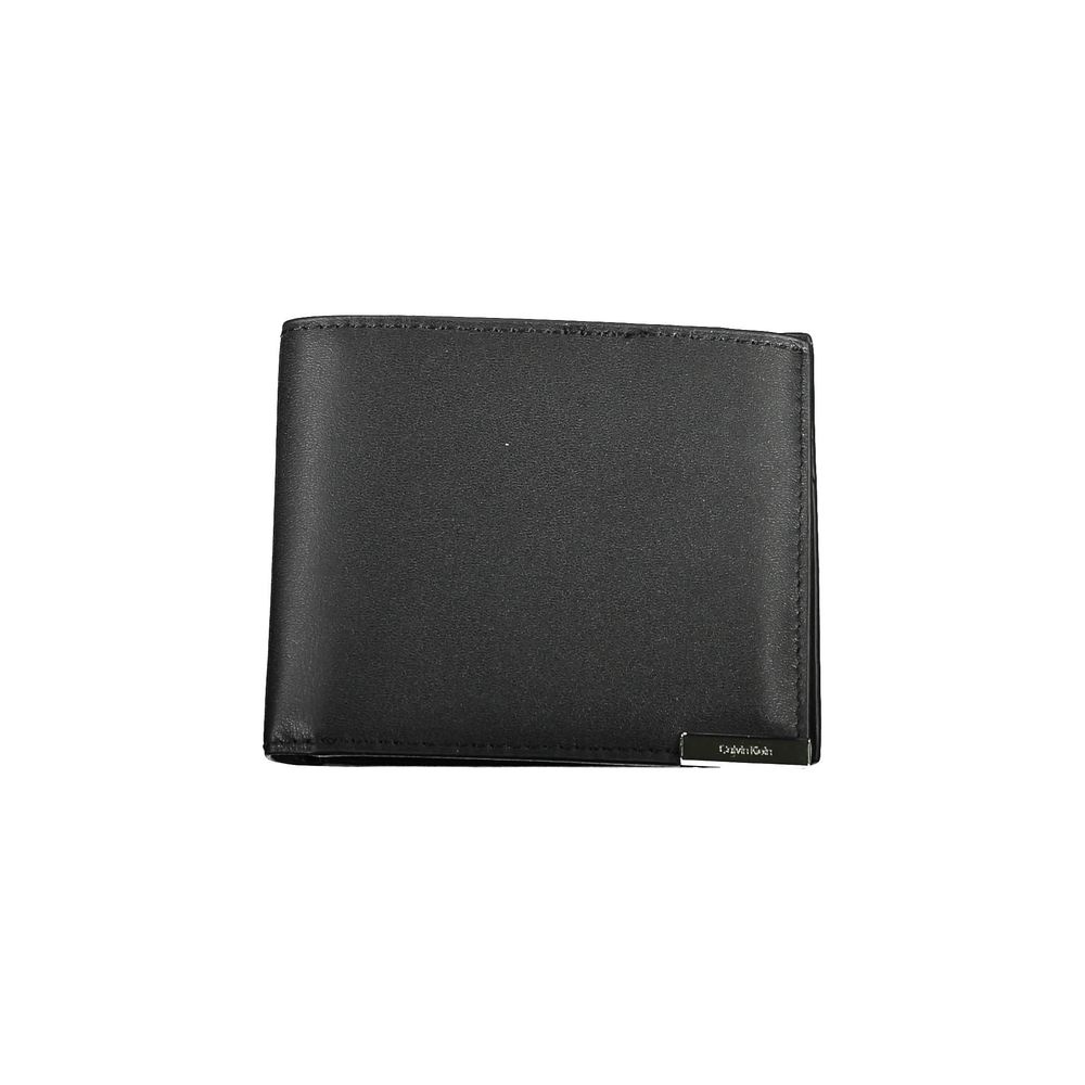 Portofel Calvin Klein negru din polietilenă