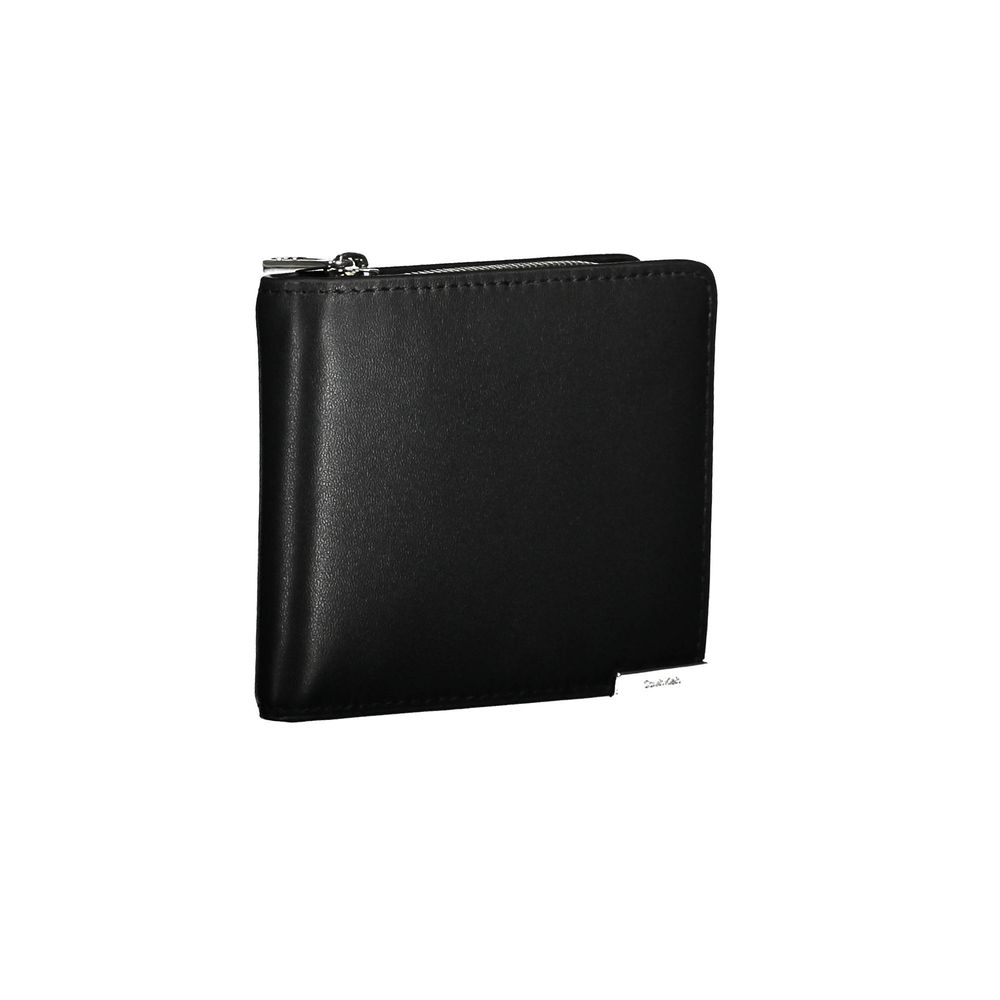 Portofel Calvin Klein negru din polietilenă
