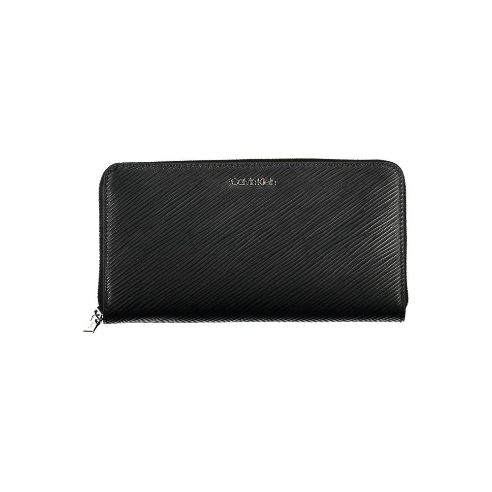 Portofel Calvin Klein negru din polietilenă